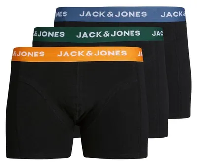 Image de Jack And Jones - Boxers pour garçons, mélange de coton (lot de 3) GT13592 (152) (vert foncé)
