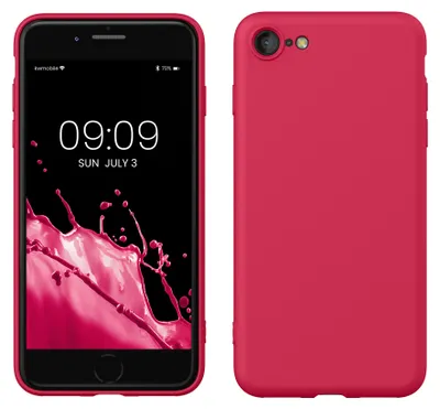 Produktbild von kwmobile Handyhülle für iPhone SE 2022 Hülle / iPhone SE 2020 / iPhone 8 / iPhone 7, für iPhone SE Hülle - Schutzhülle für kabelloses Laden - Case in