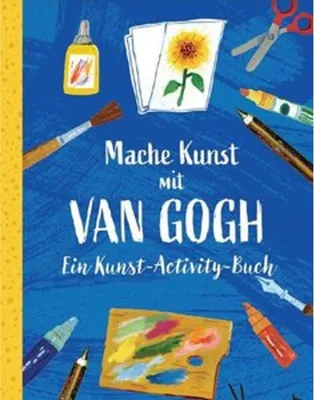 Productafbeelding van Vincent van Gogh Activity-Buch für Kinder ab 6 Jahren: Fördert Kreativität