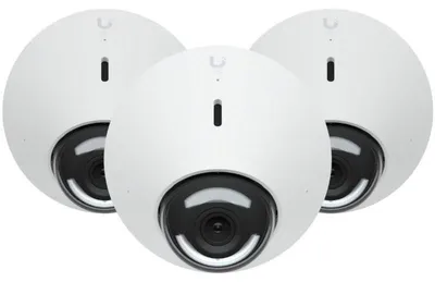 Imagen del producto de Ubiquiti UVC-G5-DOME-3 Pack Cámara techo 2KHD PoE