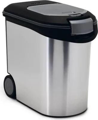 Produktbild von Curver Tierfutterbehälter 12 kg 35 L Silber 794073