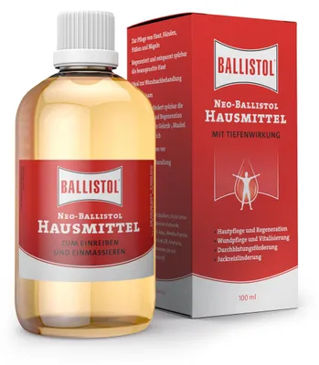 Obrázok produktu pre BALLISTOL 26200 BALLISTOL NEO-BALLISTOL HAUSMITTEL Pflege- und Massageöl 100 ml