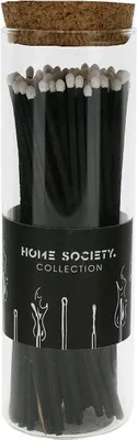 Produktbild von Home Society – Streichhölzer „Dunham“ (Größe XL, Schwarz)