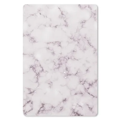 Obrázek produktu pro Podložka pod myš - Mramor - Třpytky - Růžová - 18x27cm - Podložka pod myš