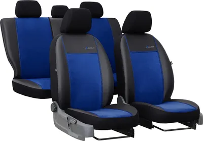 Produktbild von Autositzbezüge Universal Schonbezüge für Auto Exclusive Alkantara, Blau