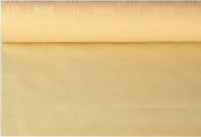 Produktbild von PAPSTAR Damast-Tischtuch (B)1,2 x (L)8 m creme