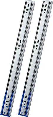 Imagen del producto de Guías para cajones, guías para cajones con cierre suave, guías para cajones de alta resistencia, guías para cajones de montaje inferior, guías para cajones de oficina, guías para cajones de 12 pulgadas