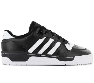 Produktbild von adidas Originals Rivalry Low - Herren Schuhe Leder Schwarz EG8063 , Größe: EU 40 2/3 UK 7