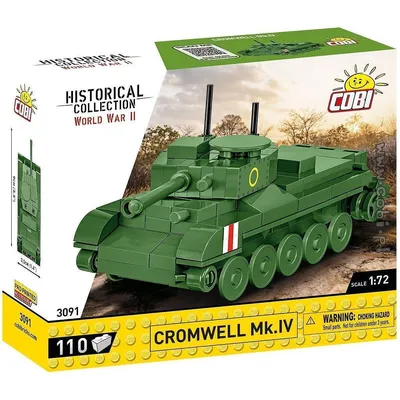 Zdjęcie produktu dla COBI Klocki Cromwell Mk.IV Czołg WWII 110 elementów