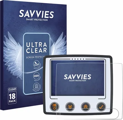 Produktbild von 18x Für Skytraxx 5 Mini Schutzfolie Savvies Displayschutz Display Schutz Folie Klar Transparent
