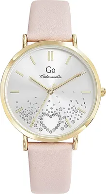 Image de GO Montre femme Mademoiselle Montre à quartz avec motif cœur et bracelet en cuir rose UGO699624