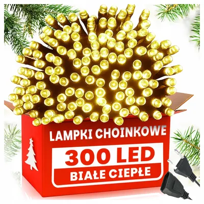 Produktbild von Weihnachtsbaumlichter 300 LED Warmweiß IP44 8 Modi Verlängerbar für Das Haus