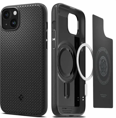 Produktbild von Spigen Magfit Armor Case Kompatibel mit iPhone 15 - Schwarz