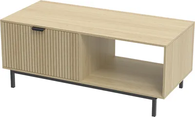 Produktbild von Couchtisch Vicco Lennox Eiche 110 x 50 cm, Model 51685