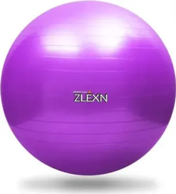 Produktbild von Gymnastikball ZLEXN Yoga Ball 65 cm rosa
