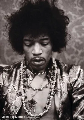 Obrázek produktu pro Jimi Hendrix – Hollywood, 1967 – Plakát – 59x84 cm