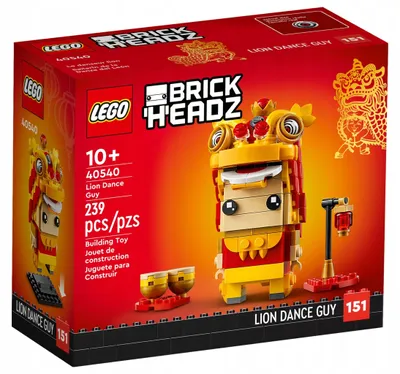Productafbeelding van LEGO Iconic Leeuwdanser, Bouwspeelgoed, Vanaf 10 jaar, Kunststof, 239 onderdelen, 189 gram