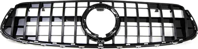 Produktbild von Kühlergrill Schwarz Komplett passt für Mercedes GLC X253 Facelift nur AMG Line Bj ab 2019 aus ABS auf Sport Panamericana GT