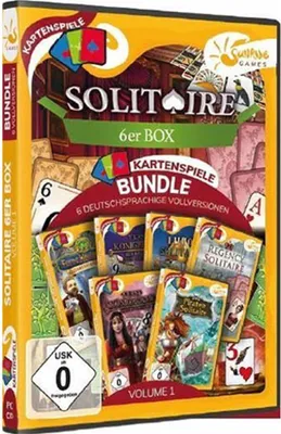 Produktbild von Solitaire 6-er Box Vol. 1 PC SUNRISE