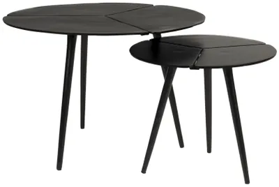 Produktbild von Beistelltisch KOURDEBOUR 2-er Set aus Aluminium