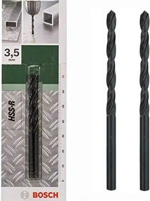 Produktbild von Bosch 2 609 255 006, Bohrer, 3,5 mm, 70 mm, Metall, Kunststoff, Edelstahl, 3,9 cm, 3,5 mm