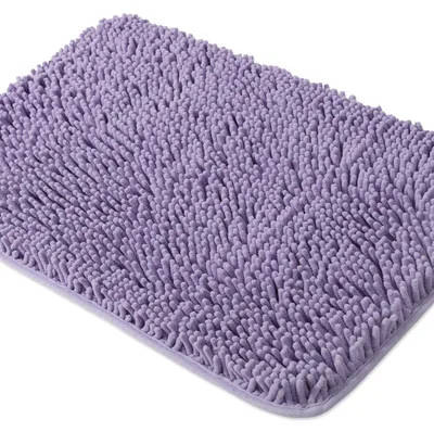 Produktbild von Badteppich aus Chenille – Saugfähig und waschbar – 43 x 60 cm