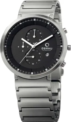 Produktbild von Uhr Obaku Herren Silber Obaku-V147GCBSC1