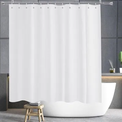 Productafbeelding van Waterdichte gordijnverstelling - Waterafstotend - Anti-schimmel - 180x200 cm - Wit - Polyester