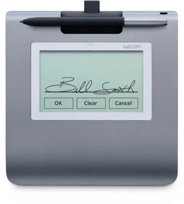 Produktbild von 4.5-inch Signature Pad STU-430 (grau, Rev. 2, inkl. sign pro PDF Software für Windows)