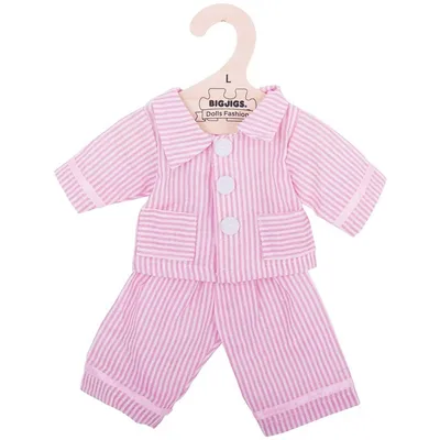 Produktbild von Bigjigs Toys Rosa Pyjama für Puppe 38 cm
