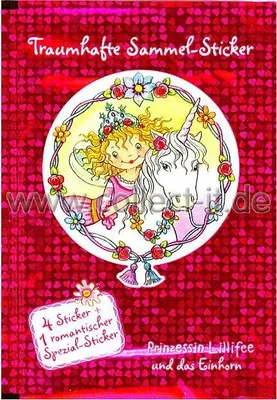 Produktbild von Prinzessin Lillifee und das Einhorn Sticker - 1 Tüte
