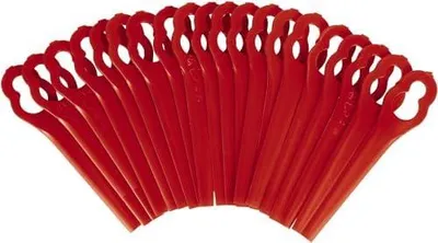 Produktbild von Original Einhell Ersatzmesser-Set (Rasentrimmer-Zubehör, 20x Kunststoff-Messer, für Akku-Rasentrimmer GE-CT 18 Li, GC-CT 18/24 Li, GC-CT 18/24 Li P, Schnittbreite 24 cm)