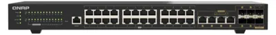 Immagine prodotto di QNAP QSW-M2130-4C2S24T, switch gestito, livello 2, Ethernet 2.5G (100/1000/2500), da montaggio su rack, 1U