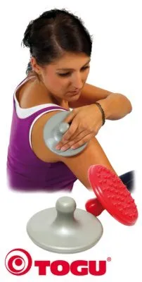 Produktbild von Senso Massage Pad 13,5x7cm,rot(TOGU),