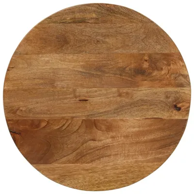 Produktbild von Design Tischplatte Ø 60x3,8 cm Rund Massivholz Mango, Tischplatten 2024 Neu