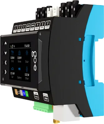 Zdjęcie produktu dla go-e CH-30-01, Przełącznik sterownika, Czarny, 230 V, 230 - 400 V, 50 Hz, 72 mm