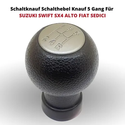 Zdjęcie produktu dla Gałka dźwigni zmiany biegów Gałka dźwigni zmiany biegów 5 prędkości Dla SUZUKI SWIFT SX4 ALTO FIAT SEDICI
