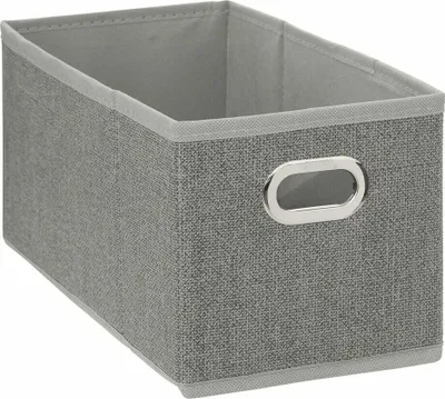 Produktbild von 5five Simply Smart Aufbewahrungskorb Mix N Modul, Pappe, PP-Kunststoff, Hellgrau, 15 x 31 cm, 160384C