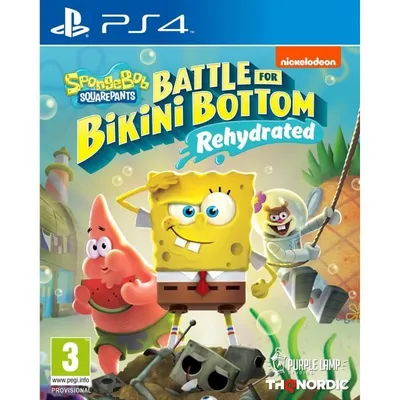 Produktbild von THQ Nordic Spongebob SquarePants : Battle for Bikini Bottom - Rehydrated, PlayStation 4, Multiplayer-Modus, E10+ (Jeder über 10 Jahre), Physische Medien