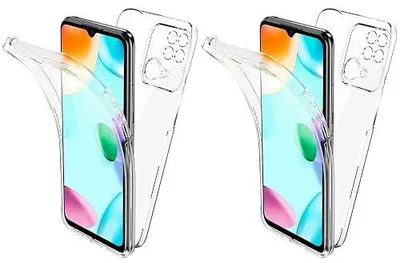 Zdjęcie produktu dla Etui silikonowe do xiaomi redmi 10C przezroczyste ochronne 2 sztuki