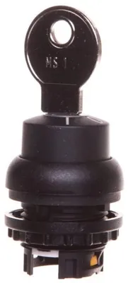 Obrázek produktu pro Eaton M22S-WS, Klíčový spínač, Plast, Černá, IP66, 29,7 mm, 39,6 mm