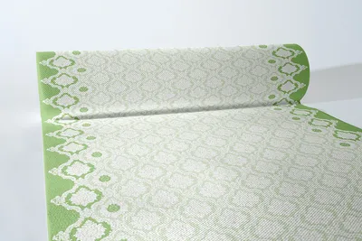 Produktbild von Sovie HORECA Tischläufer Mandy in Apfelgrün aus Linclass® Airlaid 40 cm x 24 m, 1 Stück - Ornamente