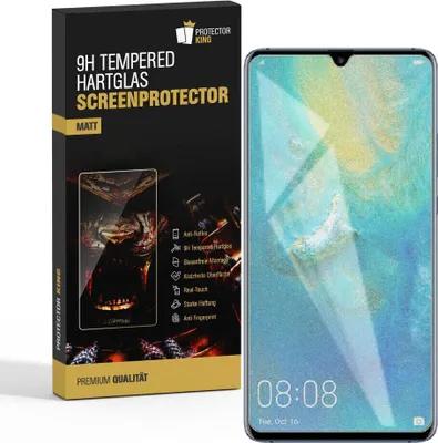 Produktbild von 4x 9H Hartglas für Huawei Mate 20X Panzerfolie Displayschutz MATT Panzerglas Schutzfolie Schutzglas