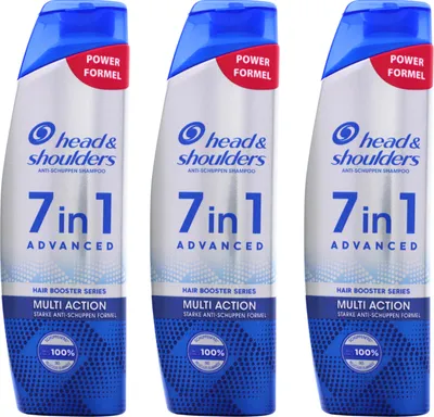 Produktbild von 3 X Head & Shoulders 7In1 Advanced Multi Action Starkes Anti Schuppen Shampoo je 250ml