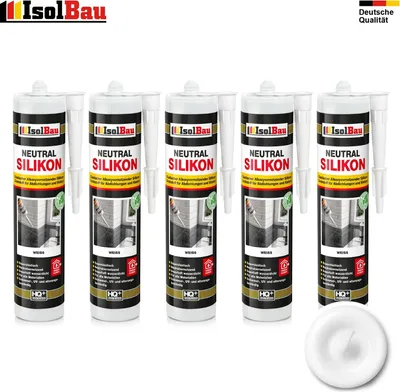 Neutralsilikon Naturstein Silikon Granit Marmor Sanitär Inn/Auß 1 - 48 x 300ml
