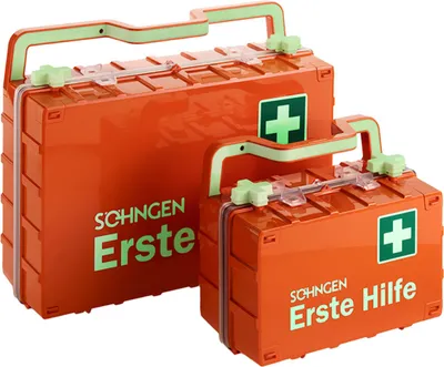 Immagine prodotto di SÖHNGEN 3001400 SÖHNGEN Kit di pronto soccorso DYNAMIC-GLOW L Standard DIN 13169 arancione