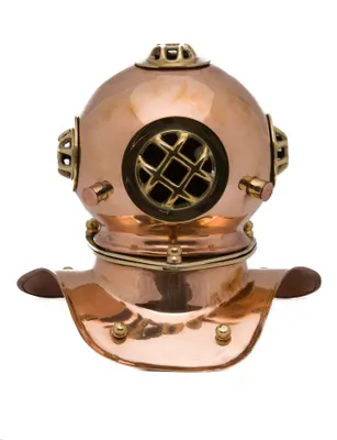 Produktbild von Taucherhelm Kupfer 20cm Maritim Taucherglocke Helm Antik-Stil