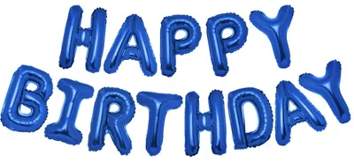 Productafbeelding van Happy Birthday Ballon Girlande - 15 Stuks 40 cm Folienballonnen