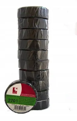 Produktbild von Scapa 2701 Isolierband Schwarz 19mm x 20m 10er Packung