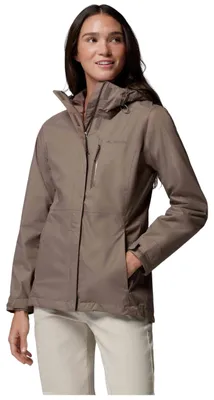 Image de Veste Columbia Chaqueta con capucha Columbia Pouring Adventure III marrón mujer pour Uni